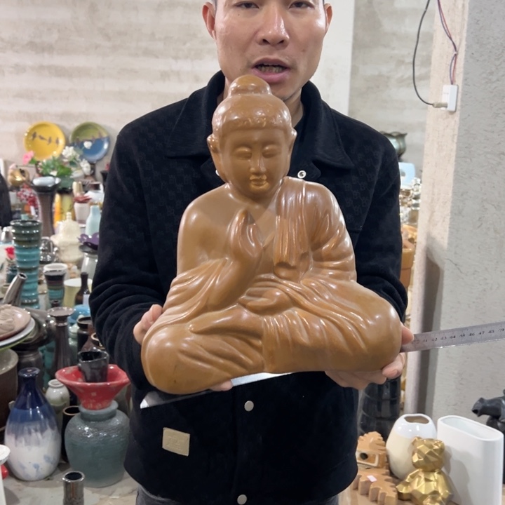 瓶高度30厘米宽度27厘米微瑕捡漏