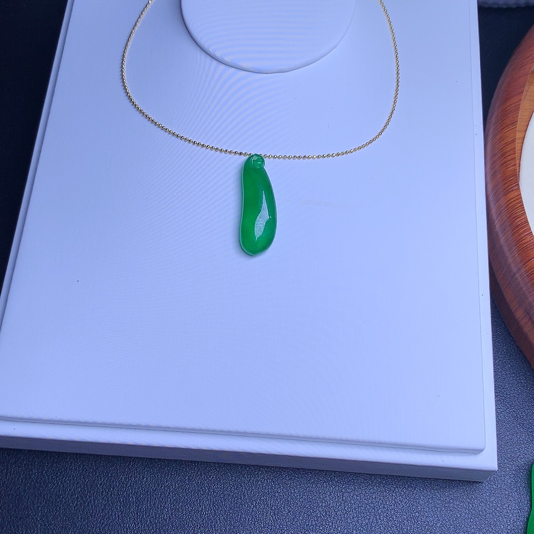 兜***米满辣绿吊坠小福瓜