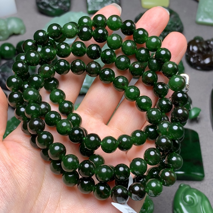 【***】和田玉未镶嵌颈饰项链