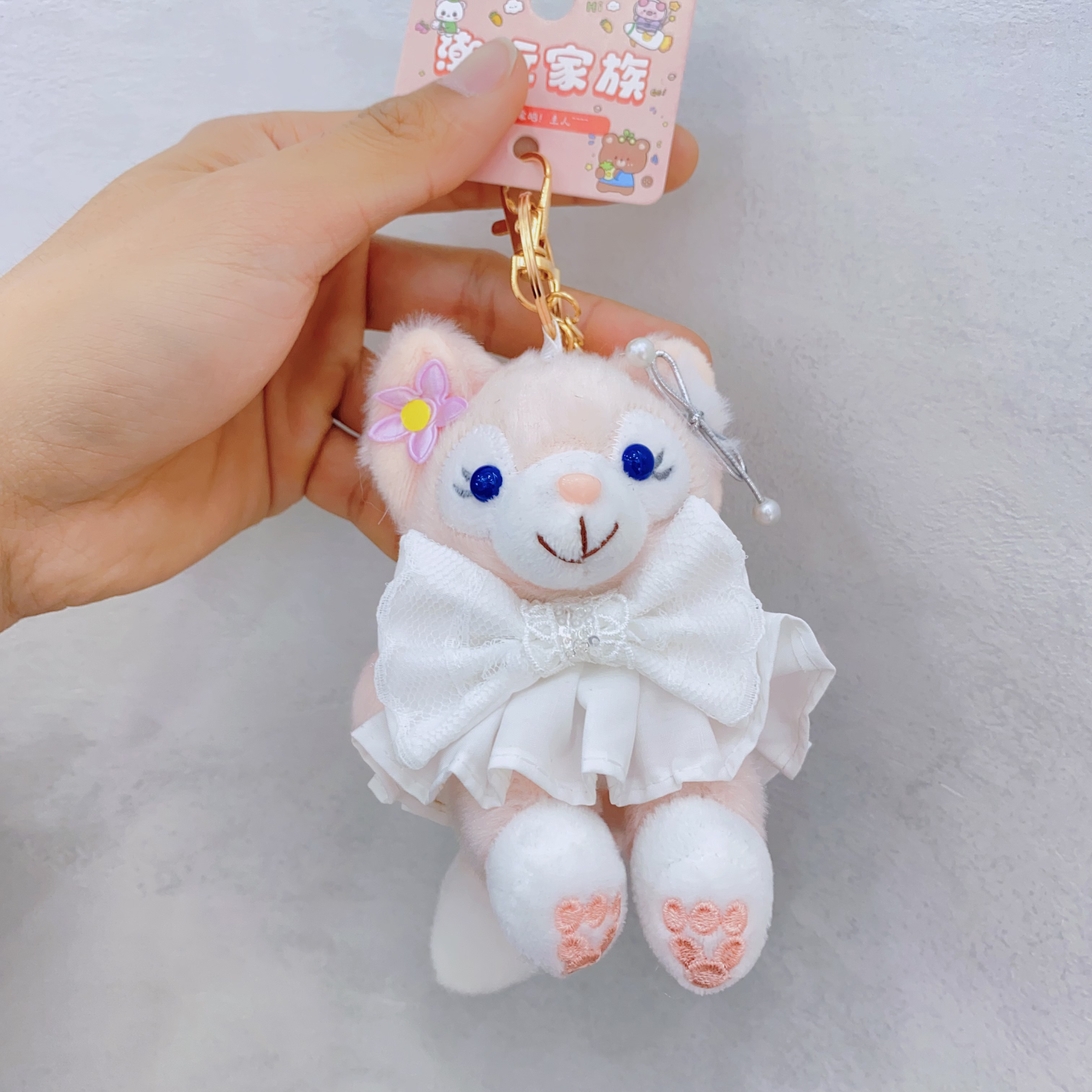 【YX-71019】可爱卡通挂件女孩钥匙扣公主包包挂件