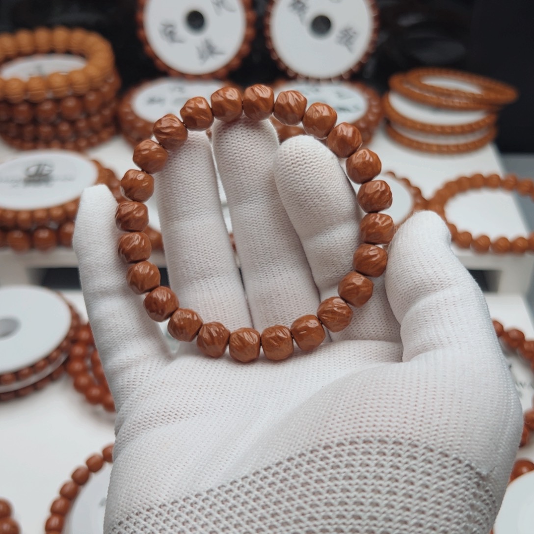 喜***子桃核吊坠桃核手串