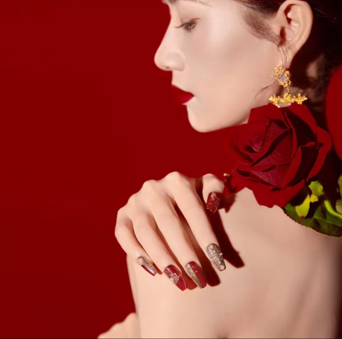 惊喜上新款@【玉瓶记】寇丝妮 纯手工穿戴式美甲