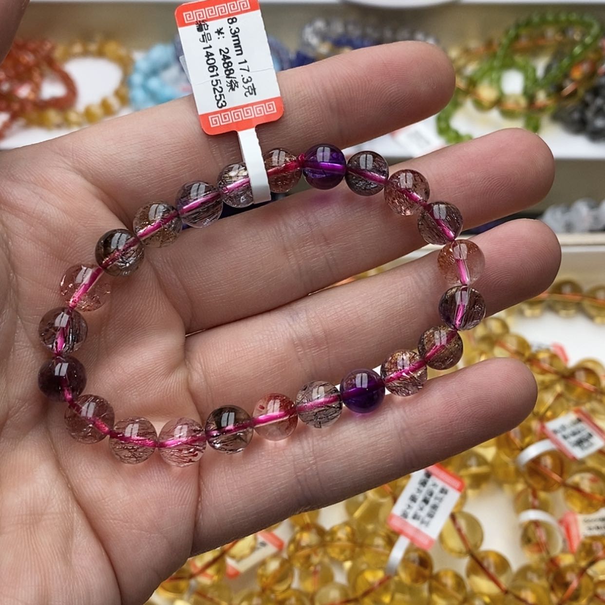 【闪购商品】发晶手链未镶嵌天然仙女超8.3