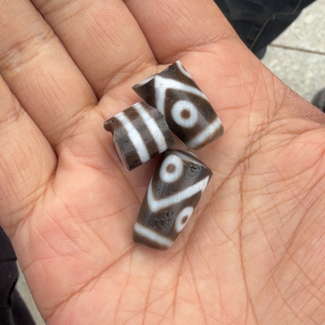 玛瑙/玉髓合金颈饰