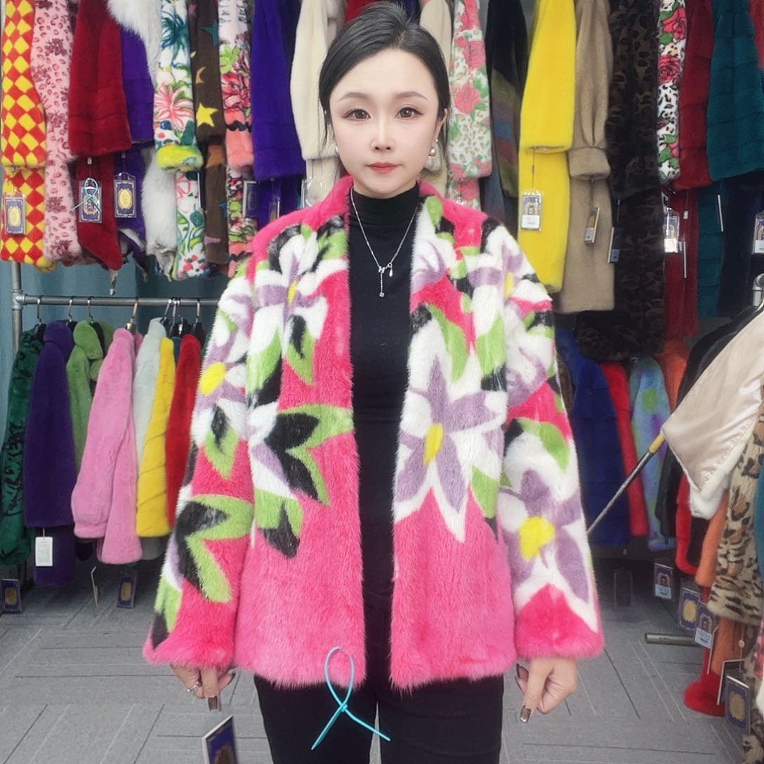 貂皮大衣时尚潮流