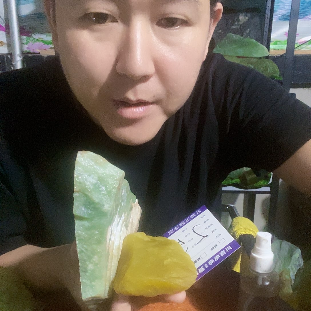 未镶嵌蛇纹石玉纯天然岫玉原石