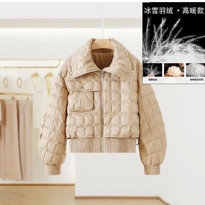 【羽绒服】冬季保暖厚款宽松羽绒外套百搭女装9188-B[YZM]J