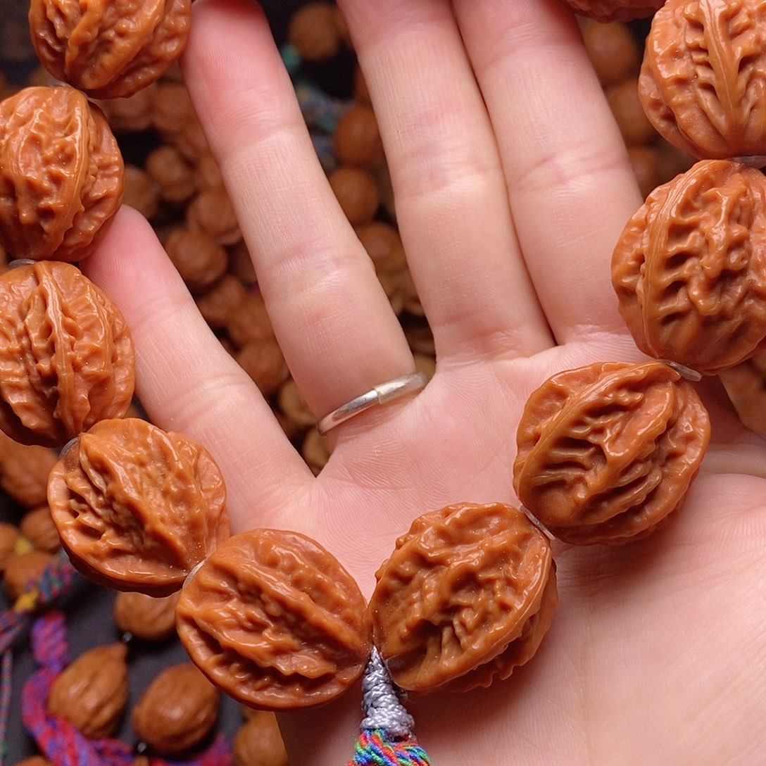 【闪购商品】文玩核桃吊坠粗筋龙脊25