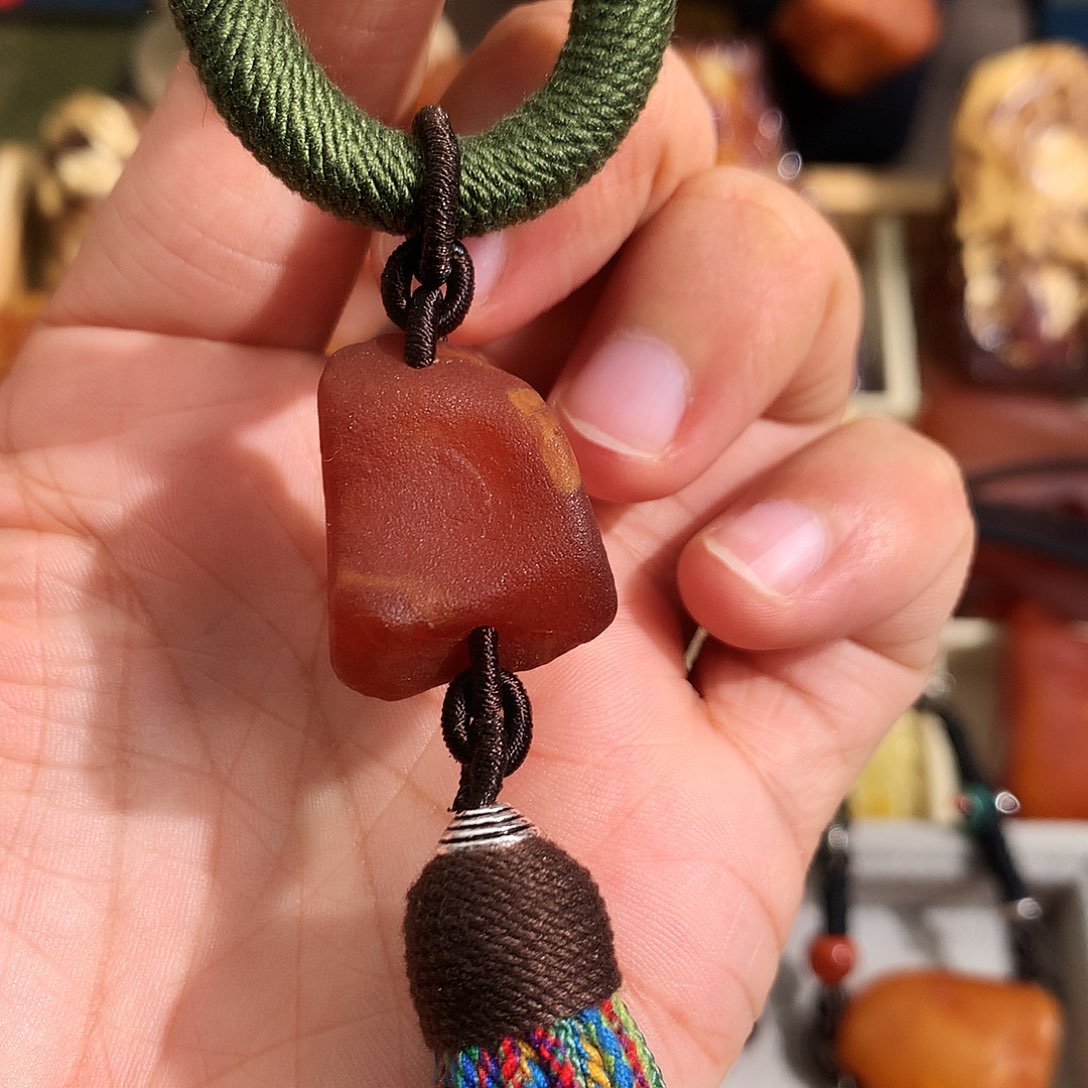 蜜蜡裸石未镶嵌你