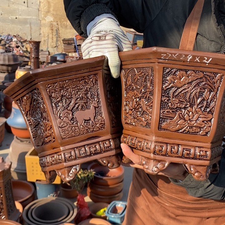 红陶紫砂的时候我