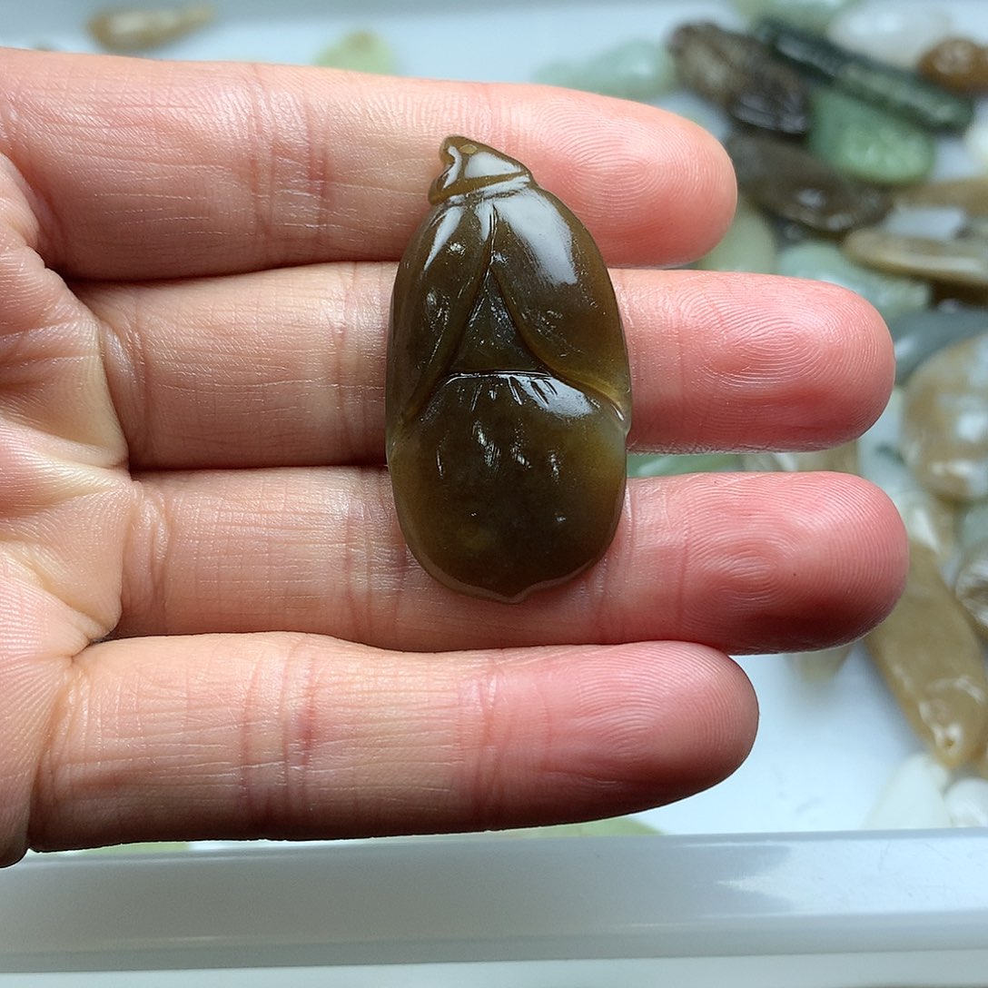 和田玉挂件未镶嵌