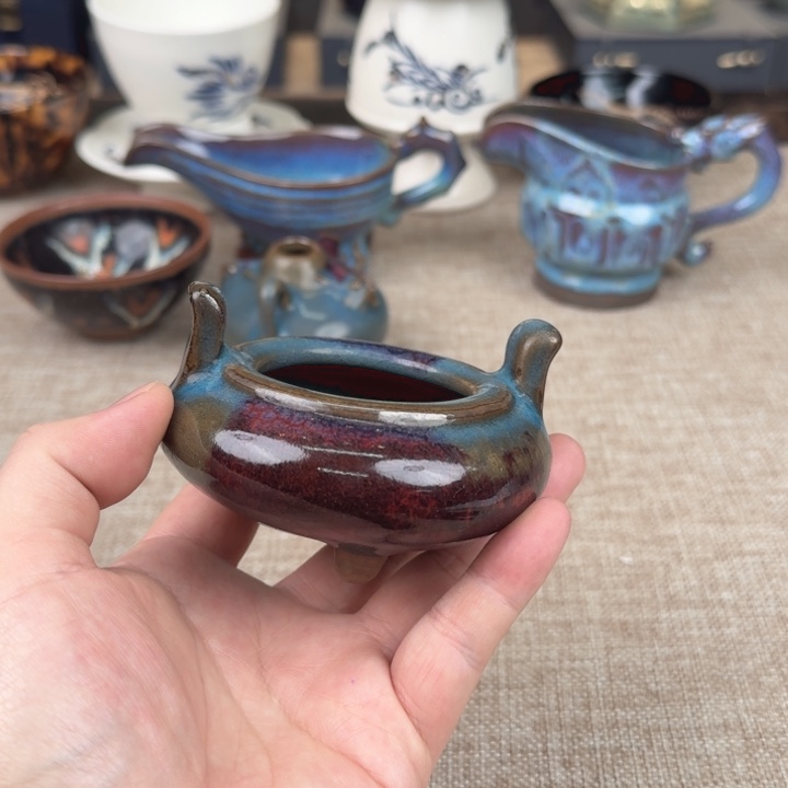 摆件陶瓷旧藏赏器摆件