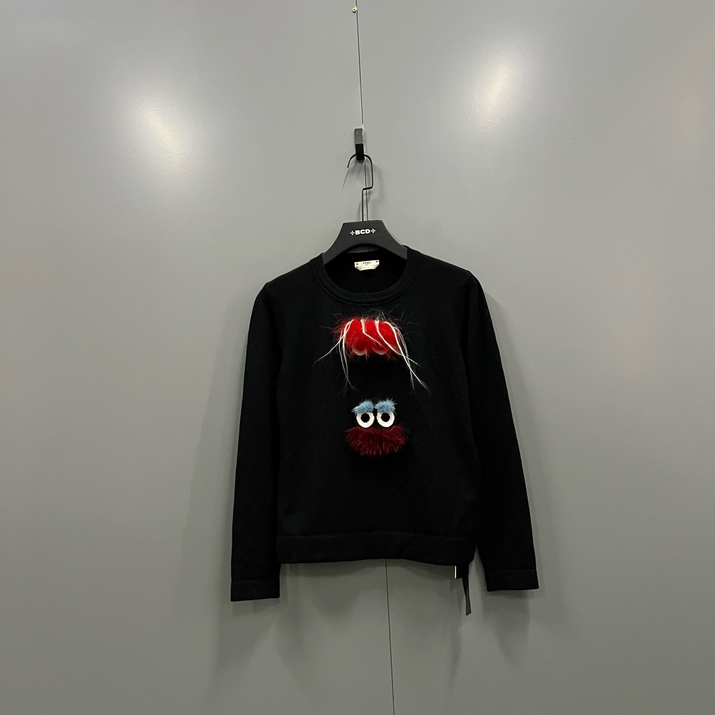 zz31 小恶魔刺绣针织卫衣打底衫 42码/102777