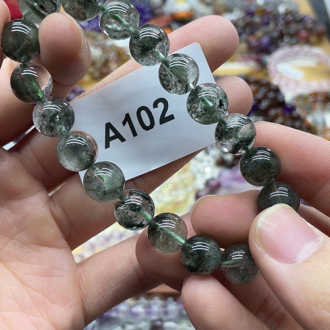 未镶嵌水晶手串天然