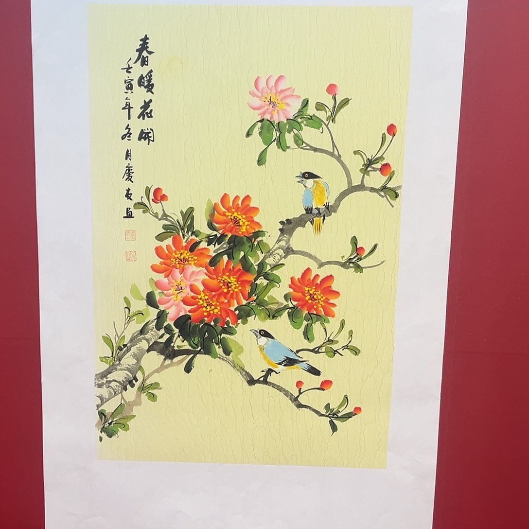 国画手绘的小卡也太好看了吧