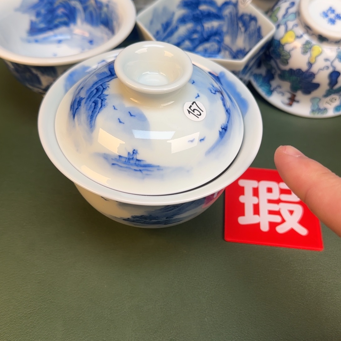 彦祖纯手工手绘茶具157