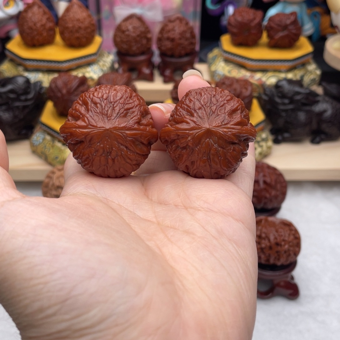 把件文玩核桃36.5铁锤