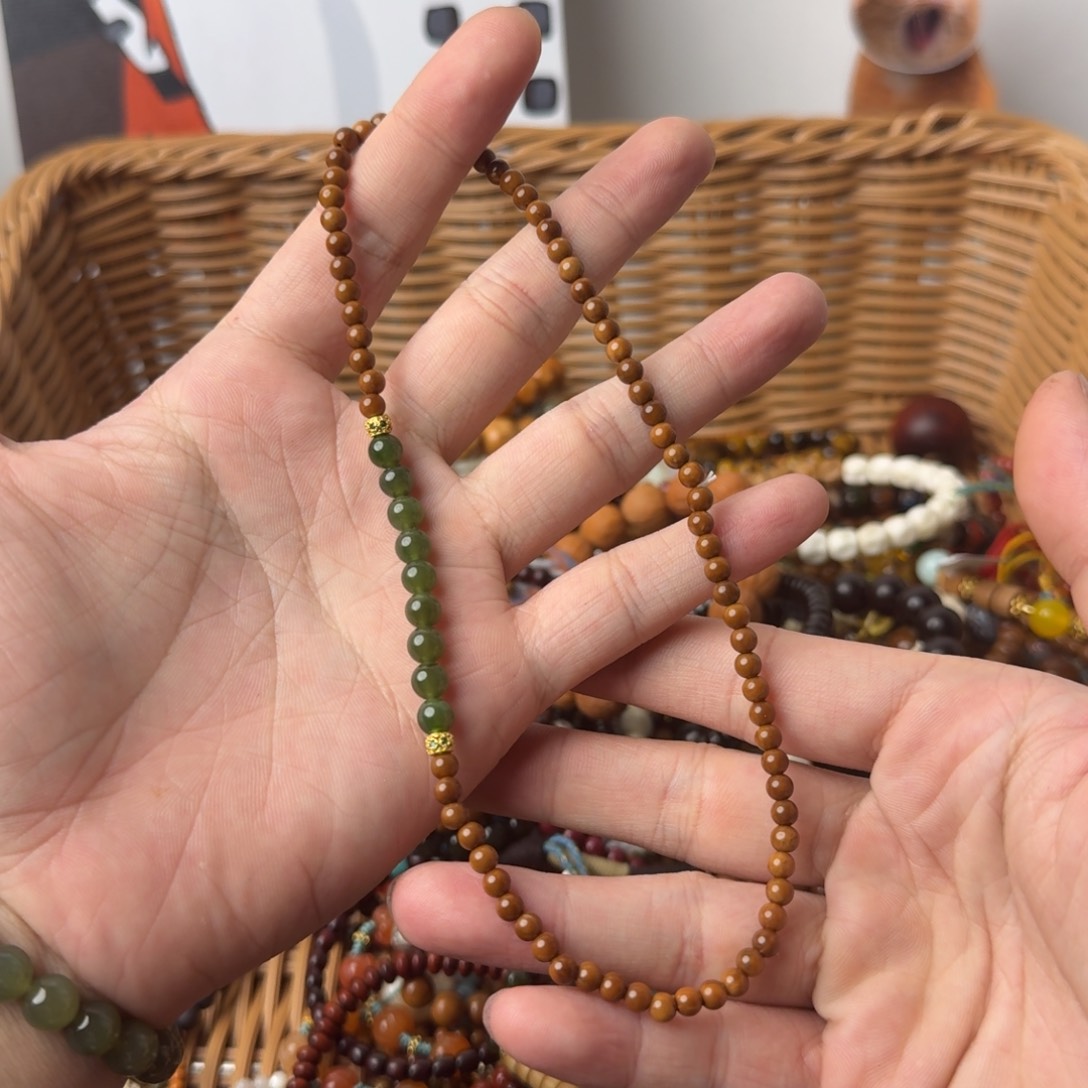 和田玉（糖玉）手链未镶嵌