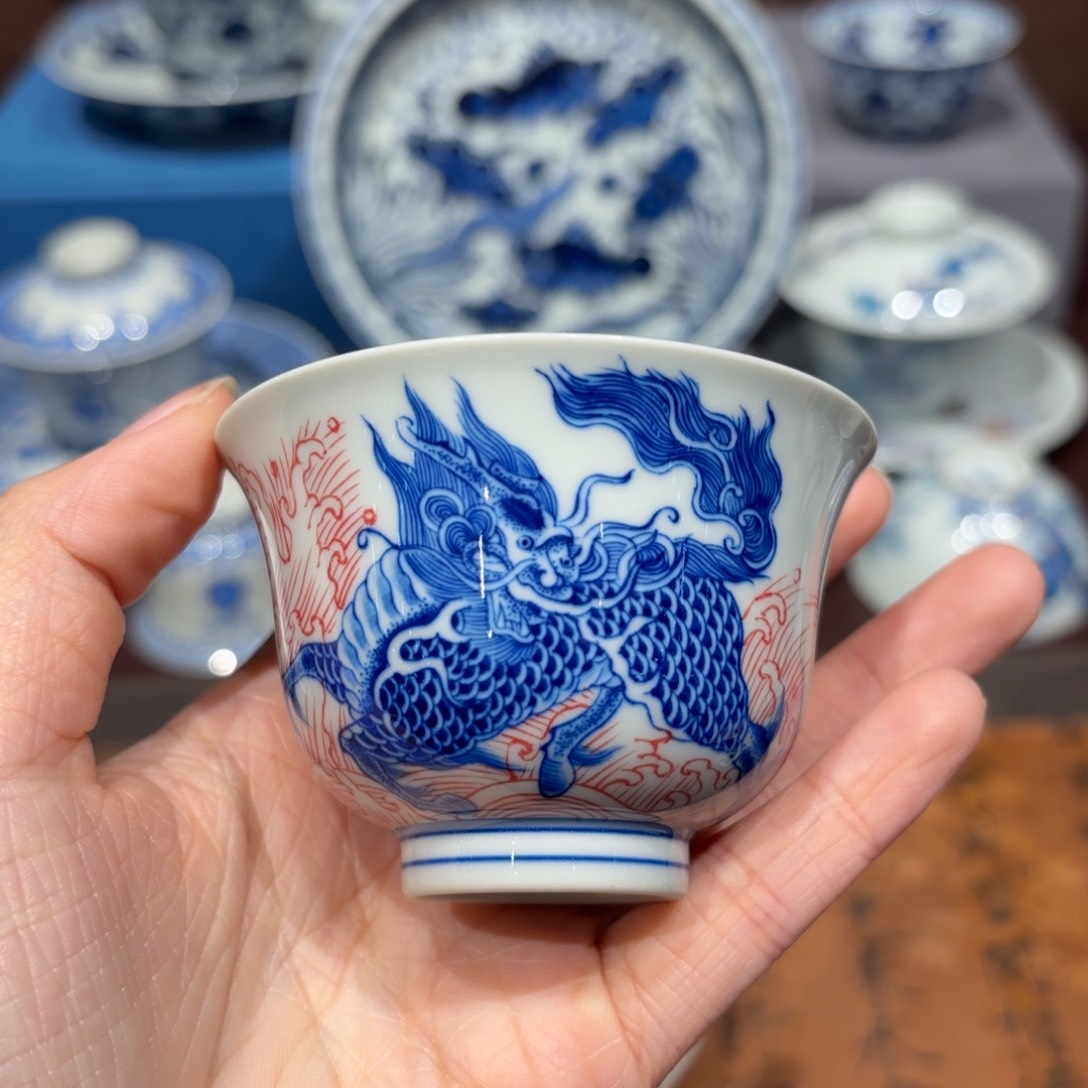 瓷片景德镇纯手工手绘