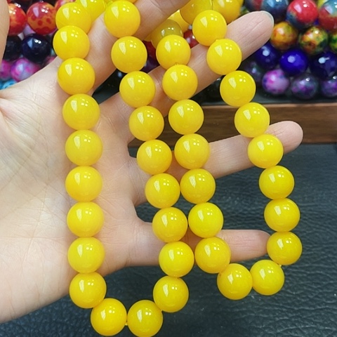 玛瑙未镶嵌手饰雪玉龙皇参14