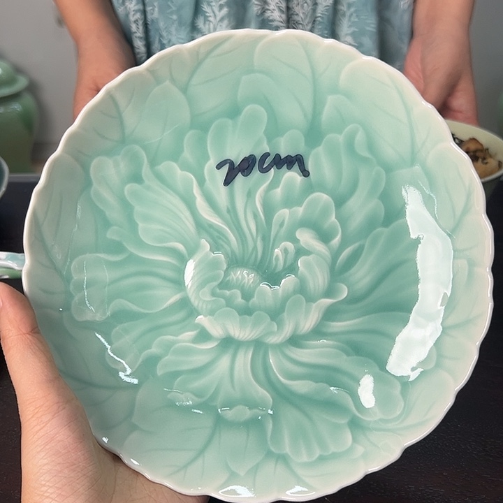 龙泉云间青瓷小米茶器