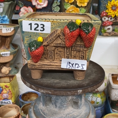 【闪购商品】红陶粗陶材质多肉花盆