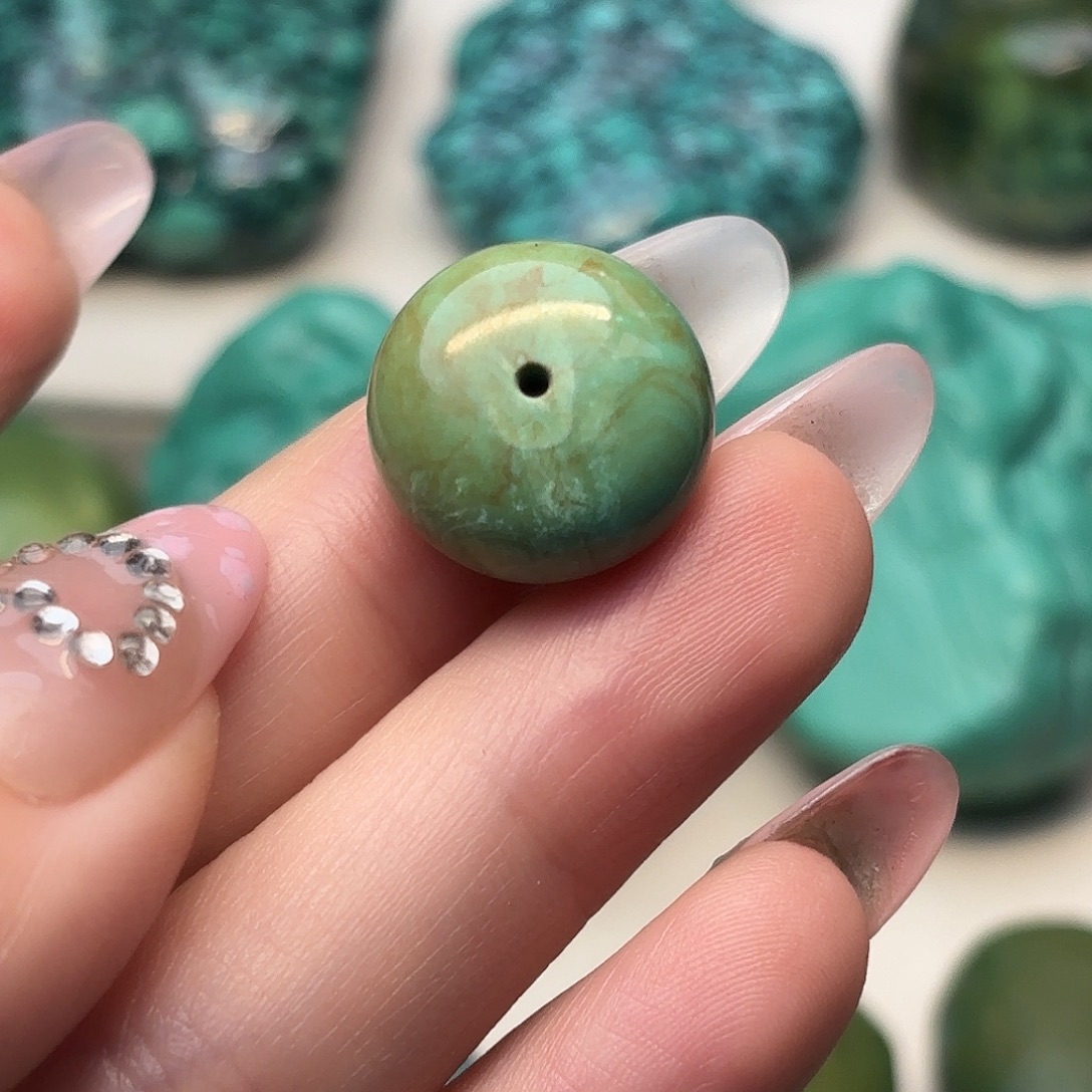 绿松石未镶嵌绿松石老型