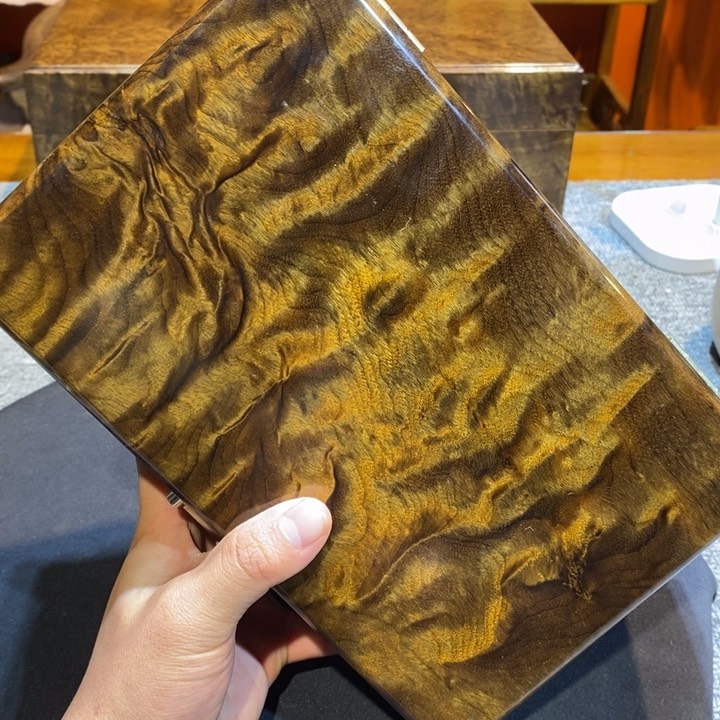 金丝楠阴沉木首饰盒-1