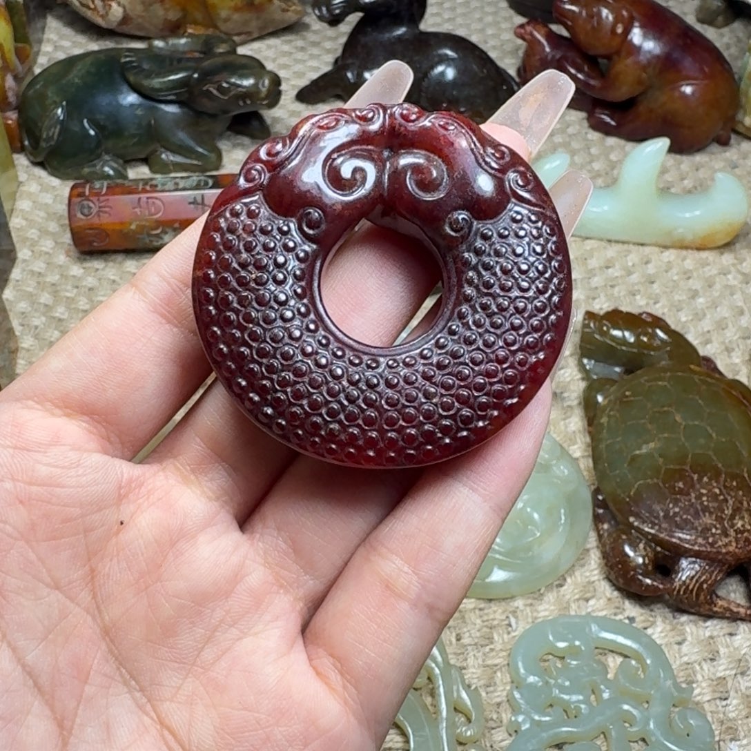 白玉菩提吊坠挂件