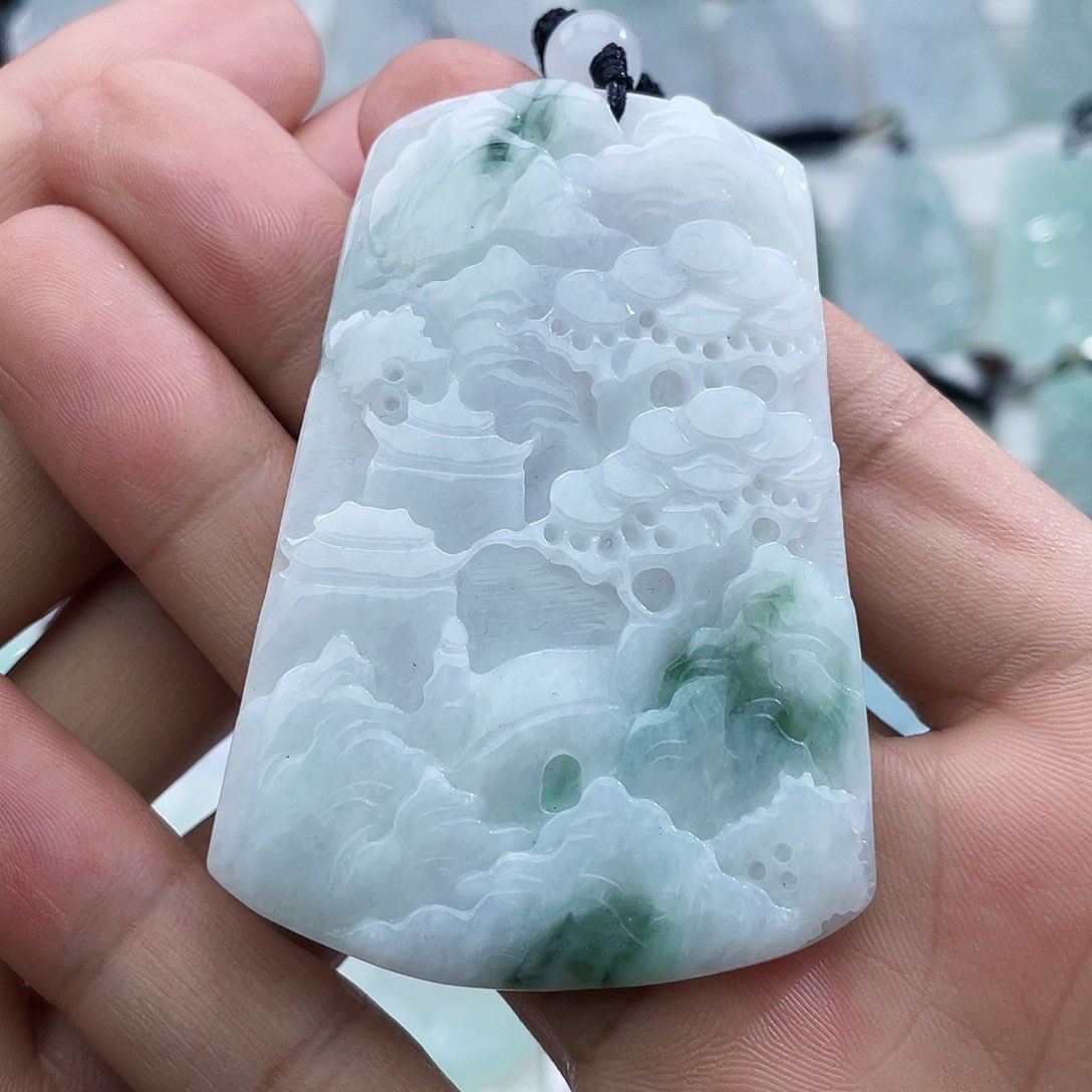 颈饰未镶嵌翡翠翡翠