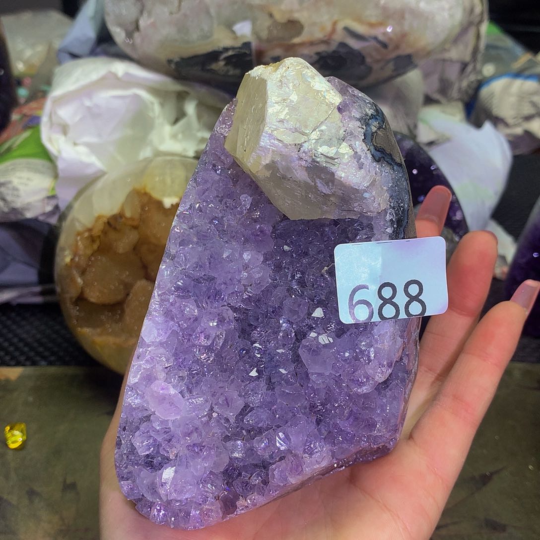 紫晶大型摆件（非配饰）未镶嵌