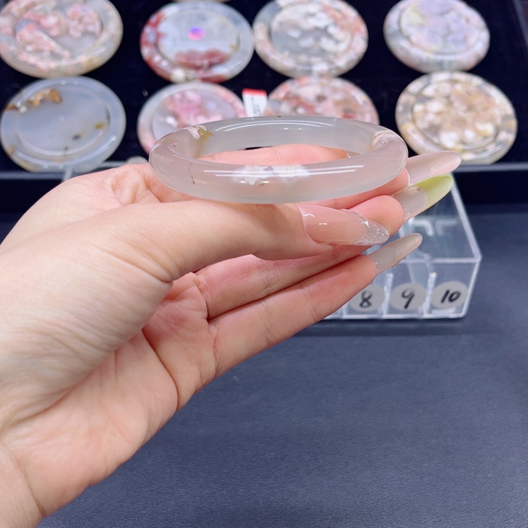 玛瑙/玉髓手镯合金56