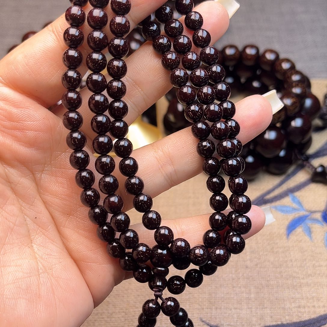 檀香紫檀（小叶紫檀）0.6 108颗满星