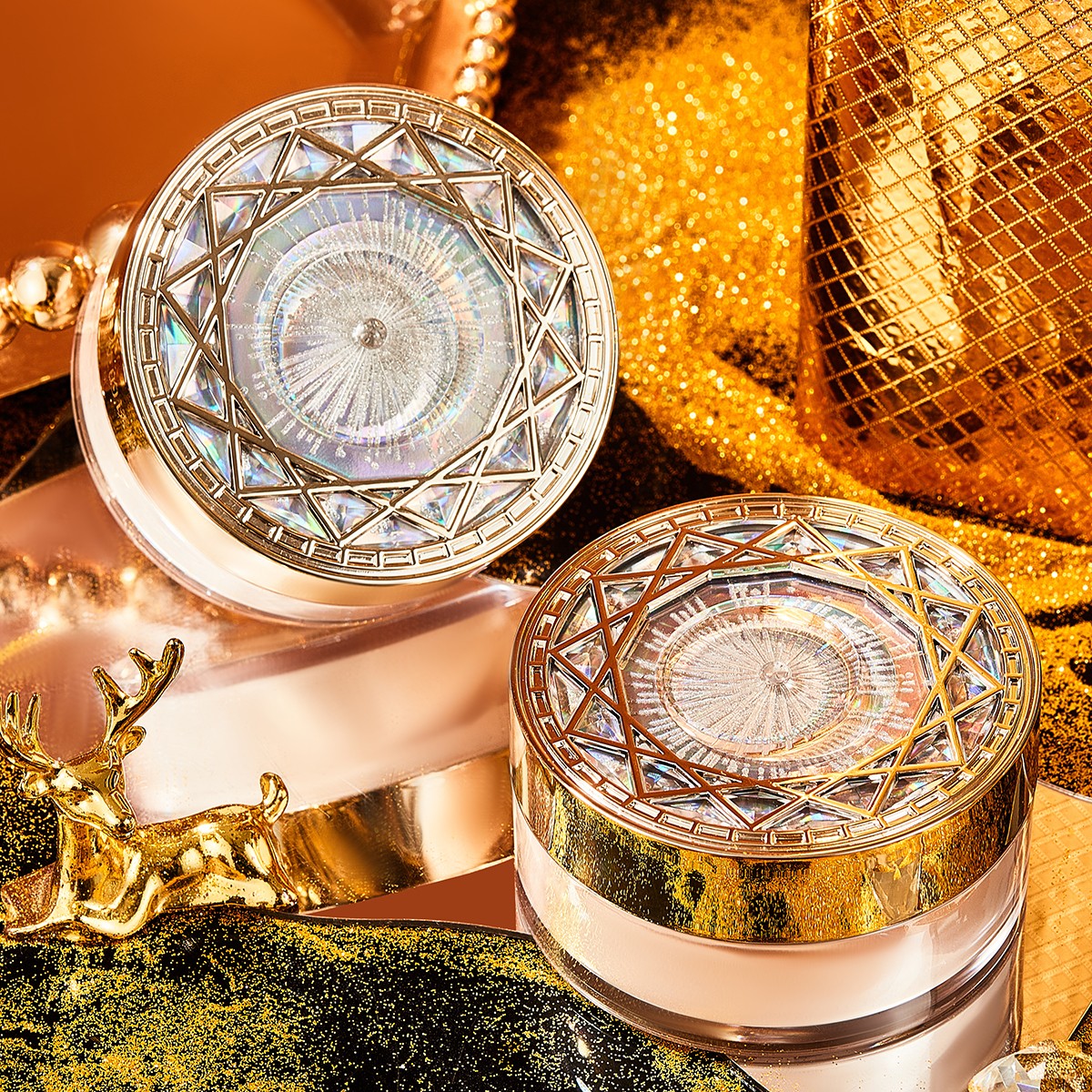 千娇百媚亲肤蜜粉散粉、防水干皮油皮防汗不易脱妆不卡粉蜜粉散粉