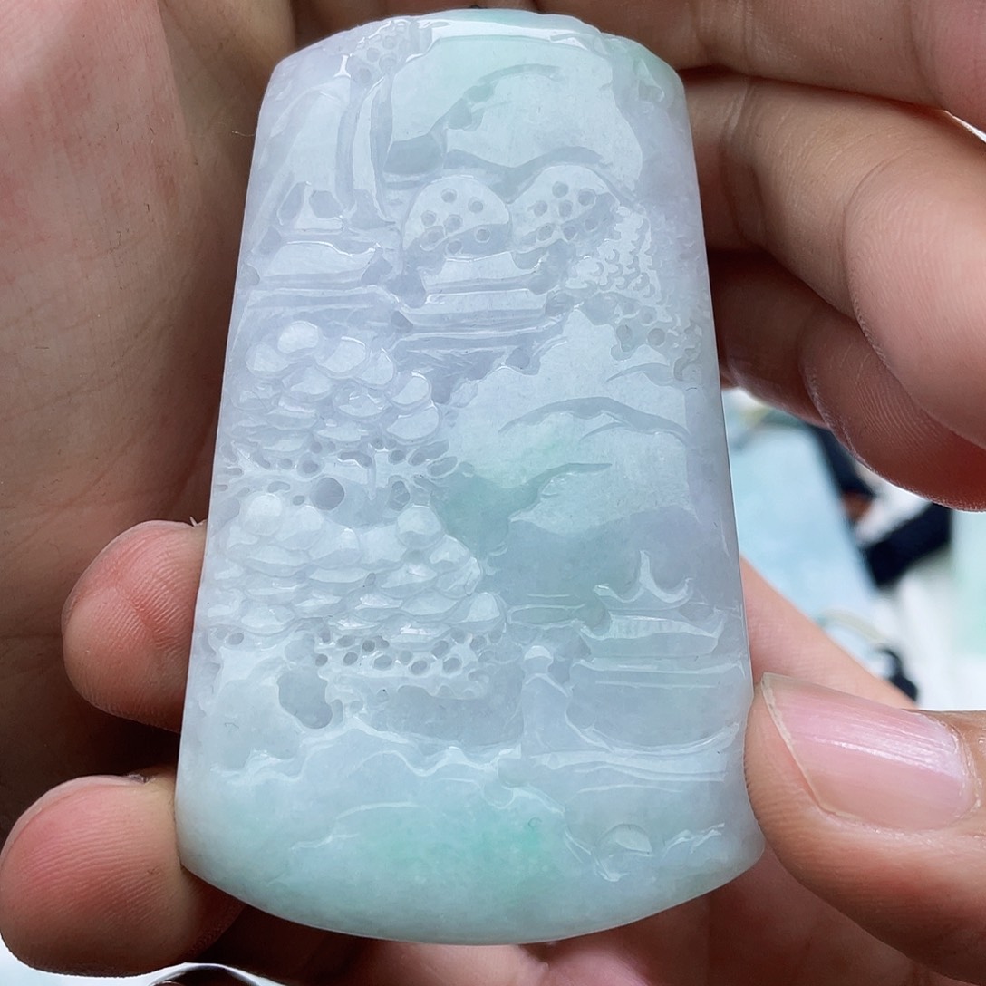 颈饰未镶嵌翡翠嘉*翡翠