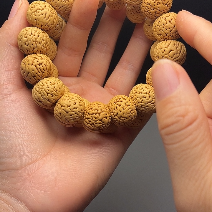 凡***石桃核吊坠桃核手串