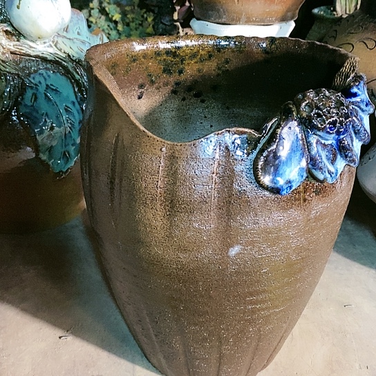 【闪购商品】紫砂花盆20.27花盆花盆