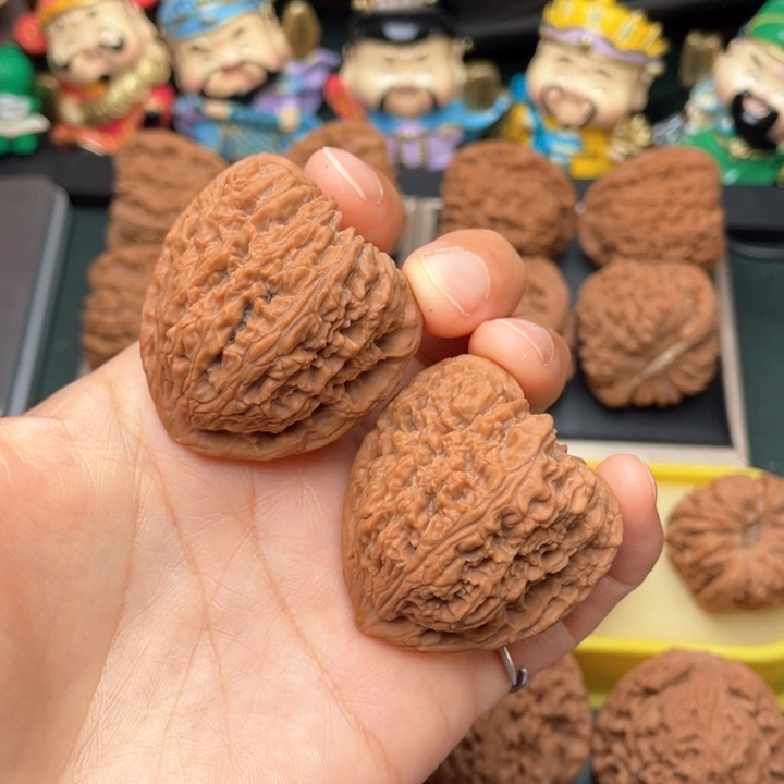 吊坠文玩核桃可*?40尺三角高炮天残954