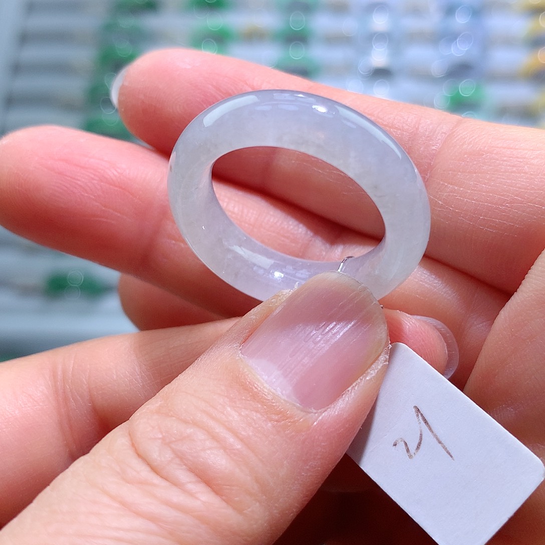 翡翠戒指未镶嵌21号