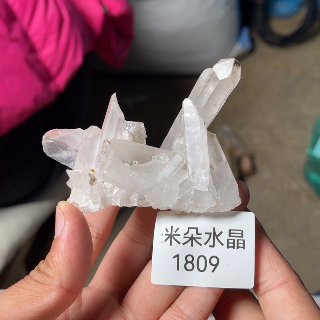 左***景未镶嵌珠宝半成品水晶水晶