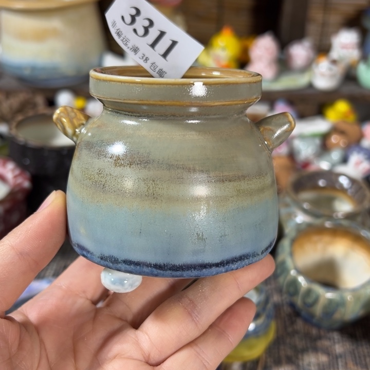 活动价满30包邮景德镇手工花盆