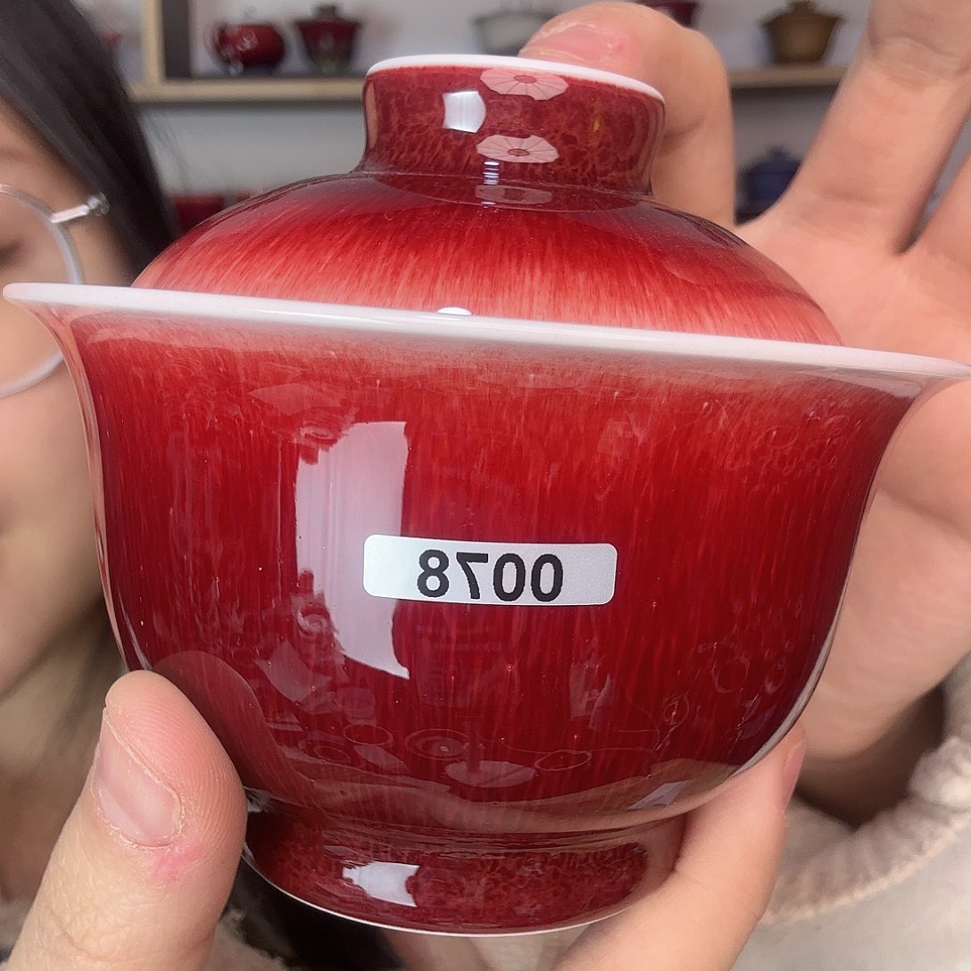 杯景德镇郎红陶瓷