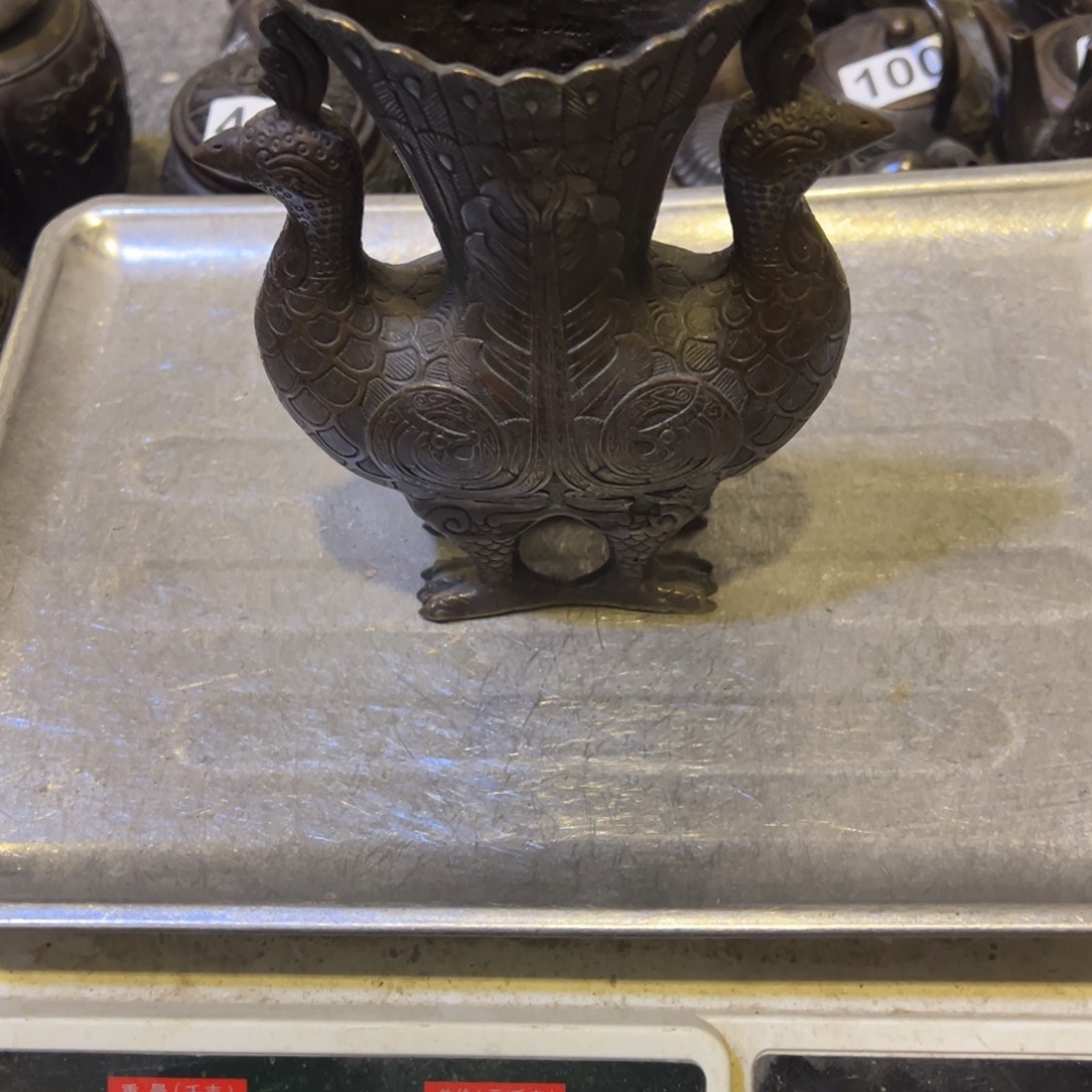 黄铜摆件，文房摆件