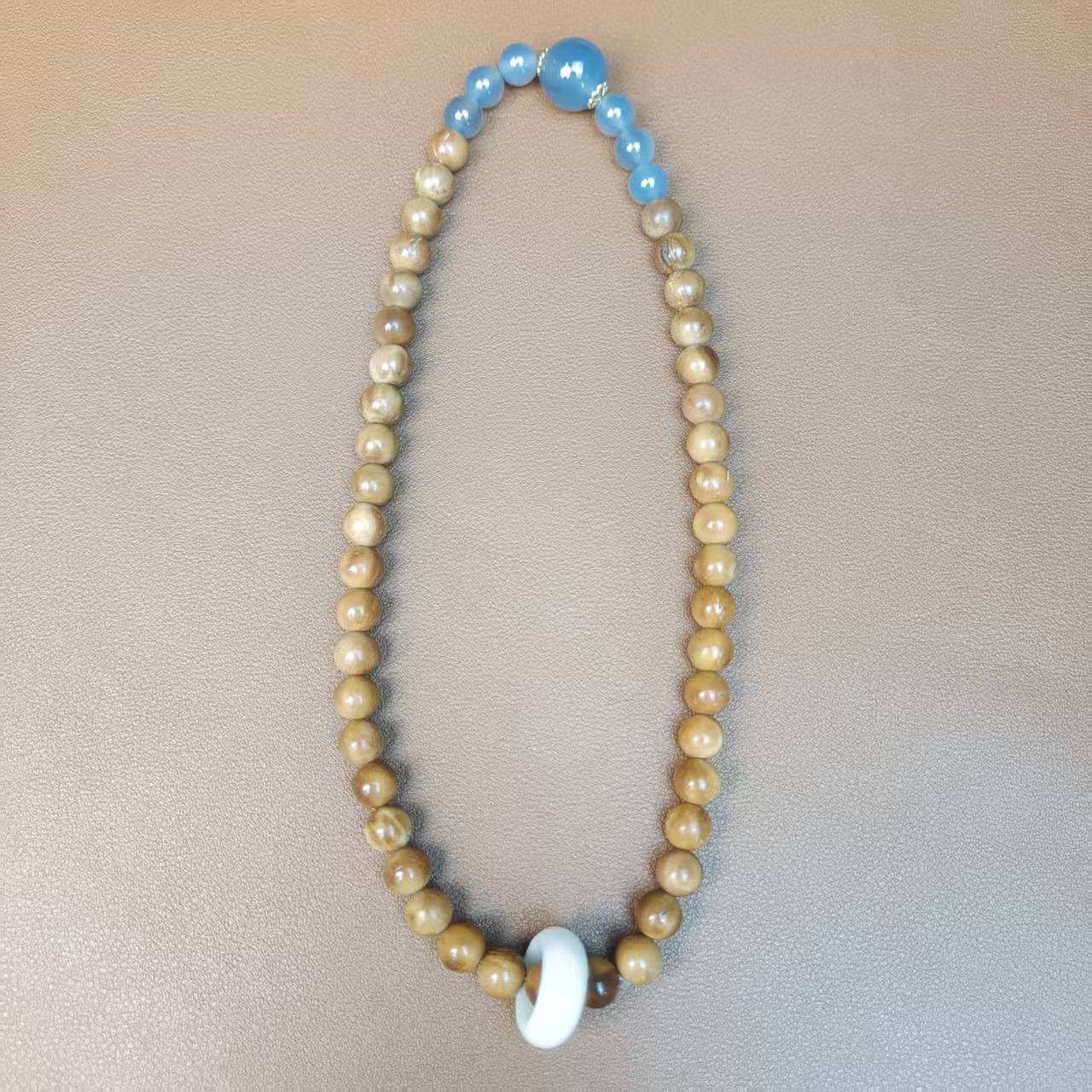 库克烟灰双圈手串-LQ757