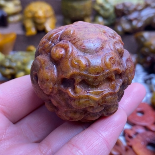 蛇纹石玉未镶嵌颈饰117