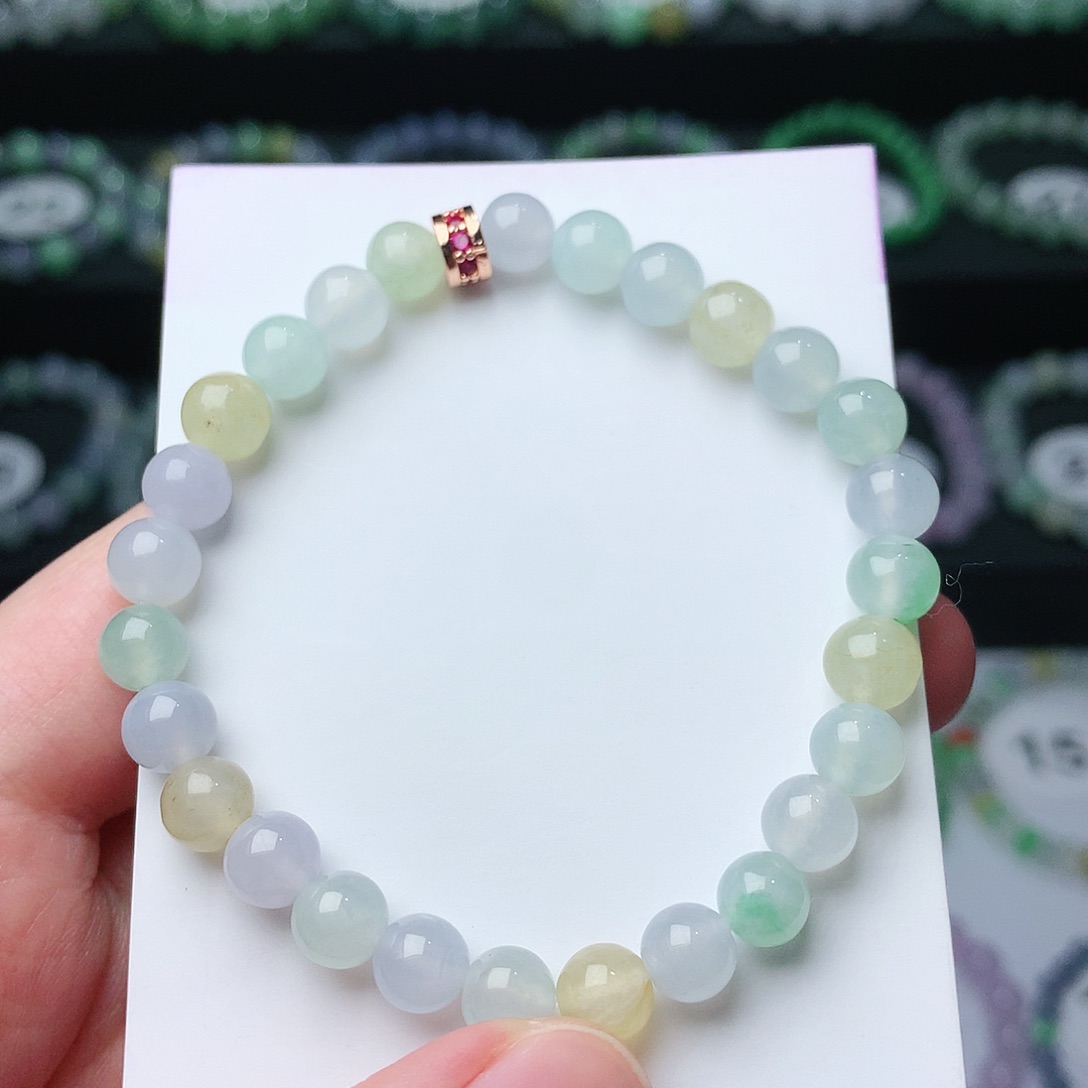 翡翠手链未镶嵌翡翠