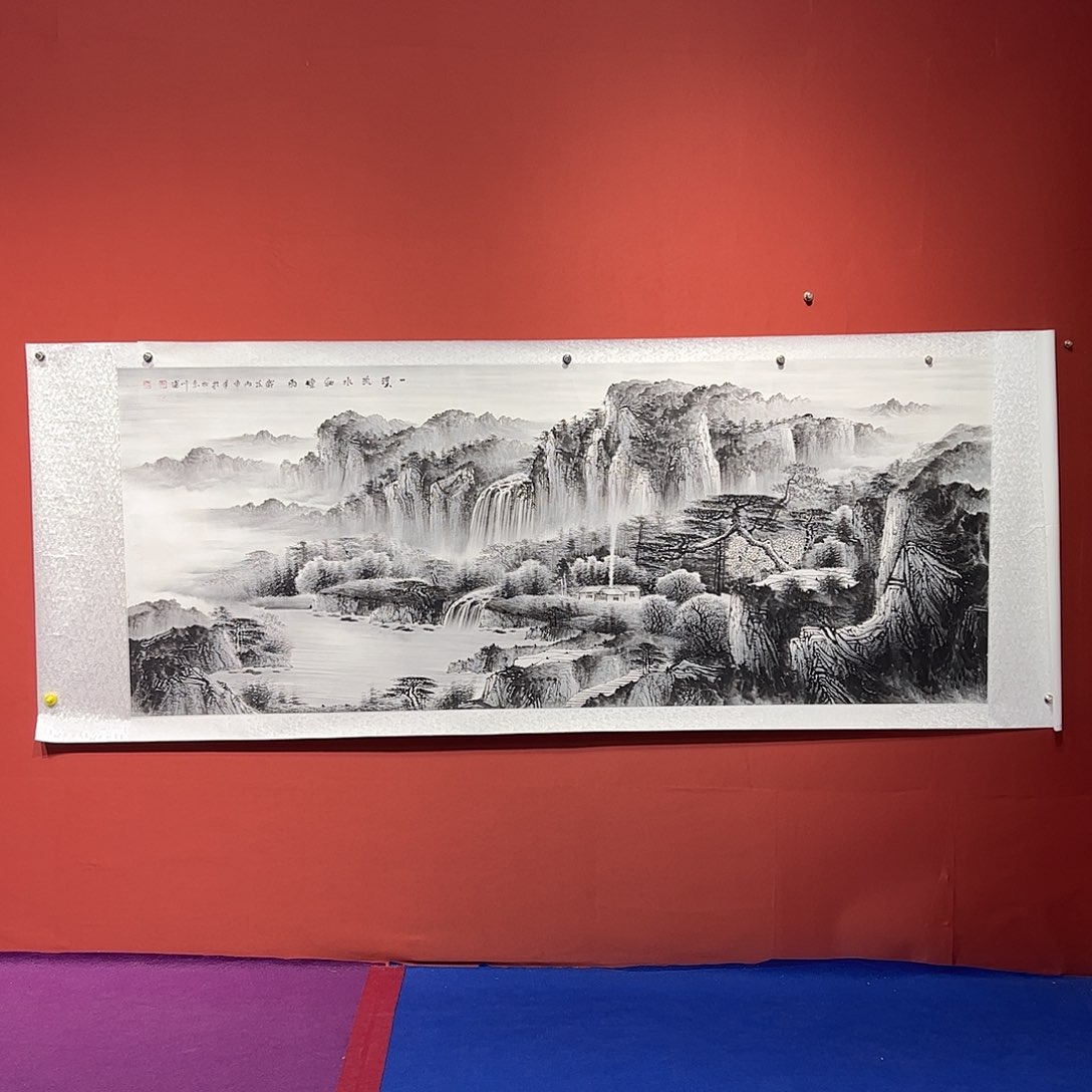 国画爱**爱李川浦画家作品