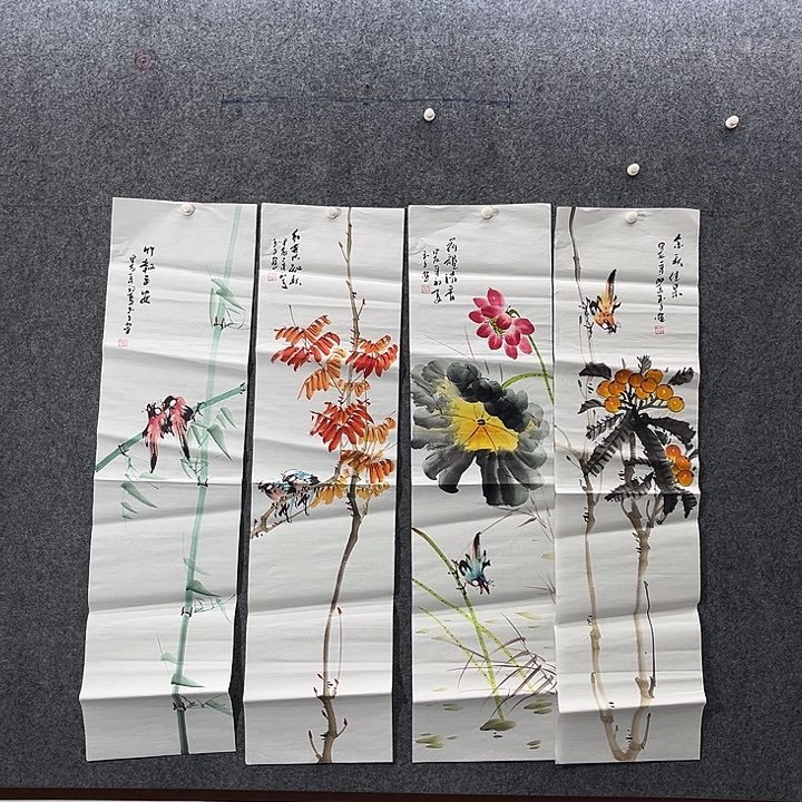 国画国画作品入选49