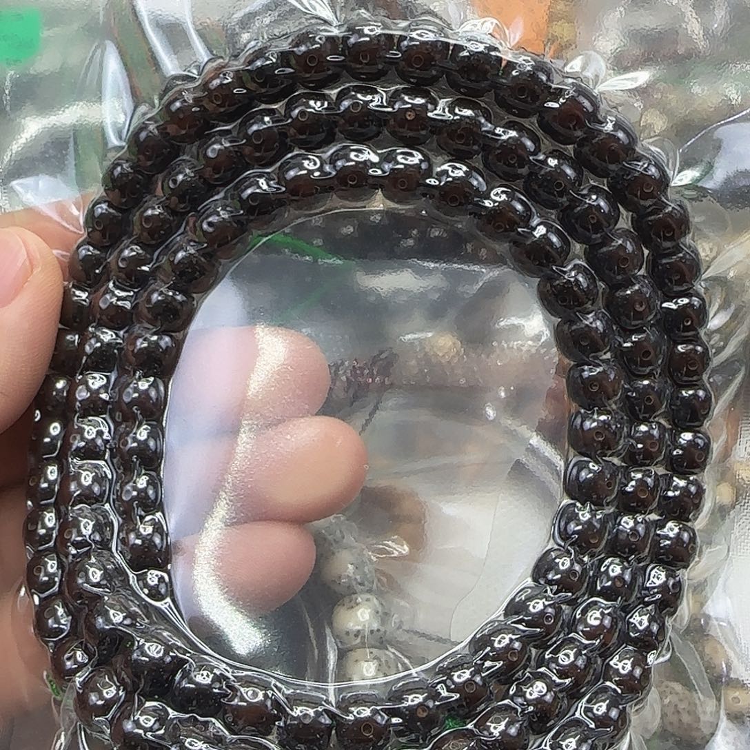 米***酷手串星月菩提46殿堂黑金星月菩提87-108