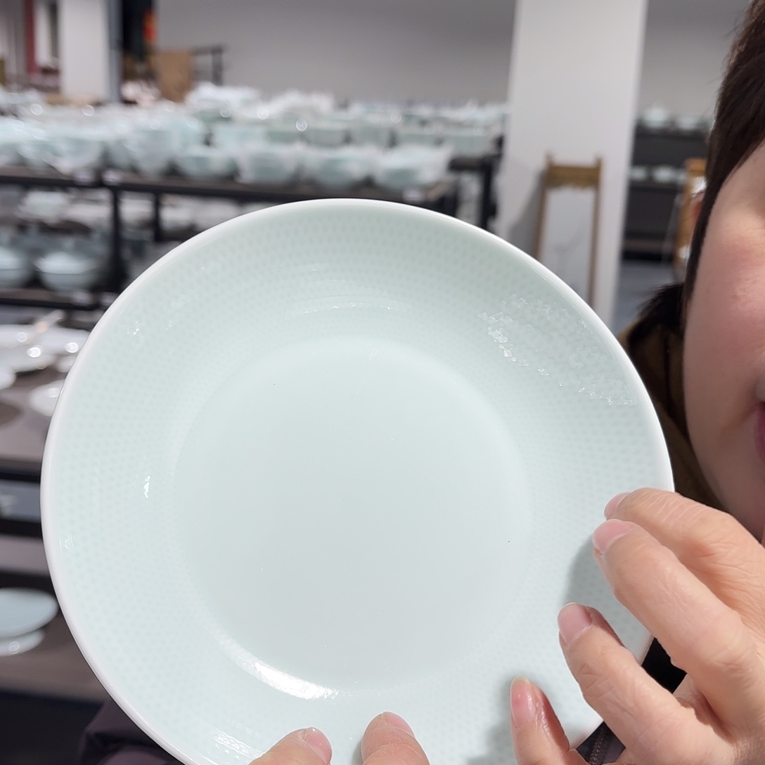 碗景德镇陶瓷影青七英尺二个